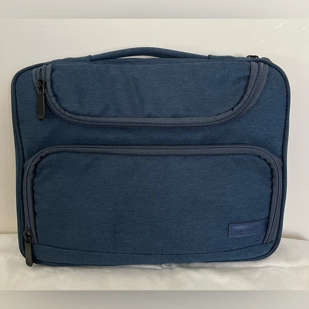 NWOT MoKo Blue Tablet Sleeve Bag, Fits 9”- 11” Devices, Waterproof Polyester